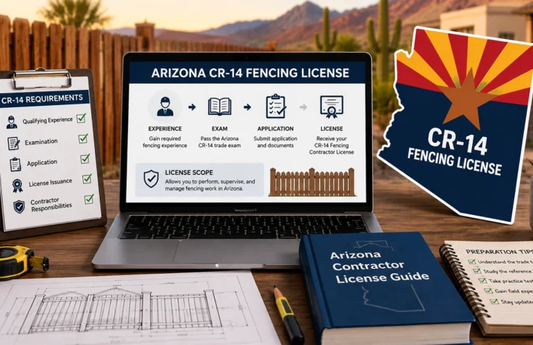 Arizona CR-14 Requirements: Experience & License