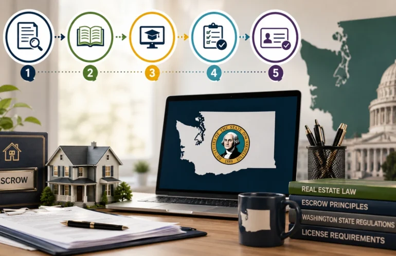 Washington Escrow License: Requirements & Steps